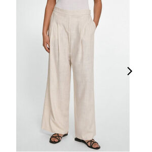 NWT ILTM linen blend pants M